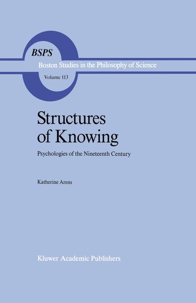Katherine Arens - Structures of Knowing, Inbunden