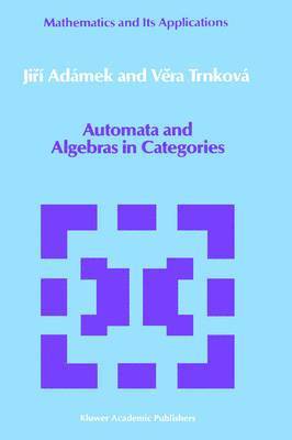 Automata and Algebras in Categories 1