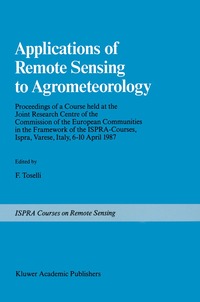 bokomslag Applications of Remote Sensing to Agrometeorology