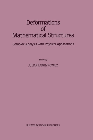 bokomslag Deformations of Mathematical Structures