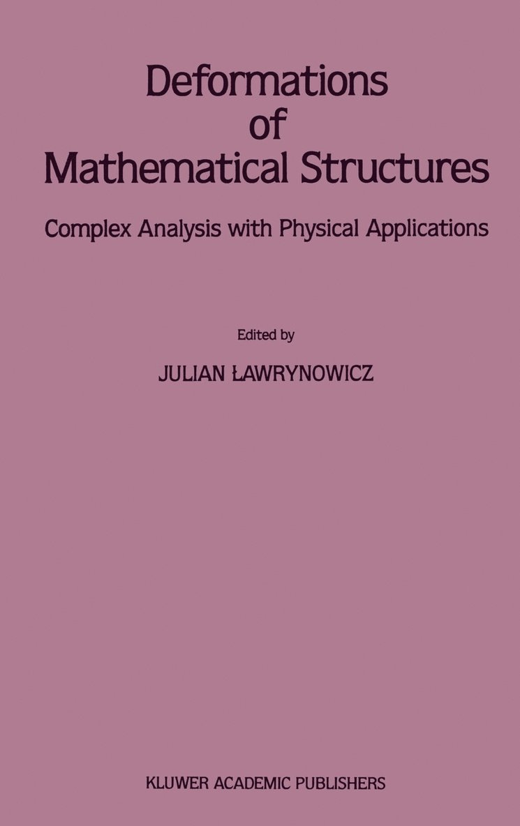 Deformations of Mathematical Structures 1