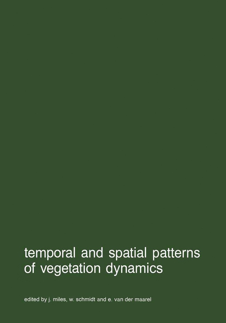 Temporal and spatial patterns of vegetation dynamics 1