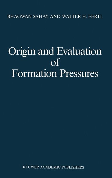 bokomslag Origin and Evaluation of Formation Pressures