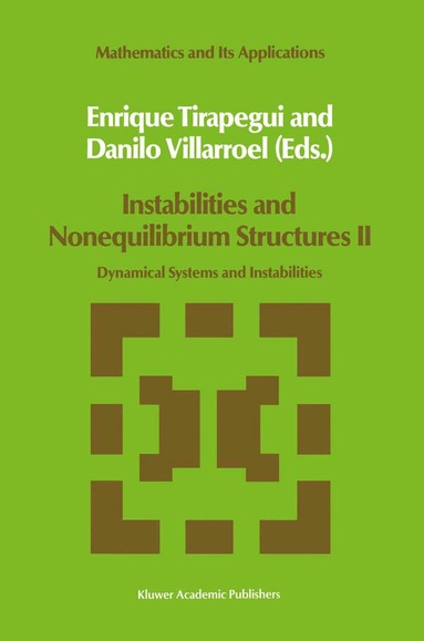 E. Tirapegui, Danilo Villarroel - Instabilities and Nonequilibrium Structures II, Inbunden