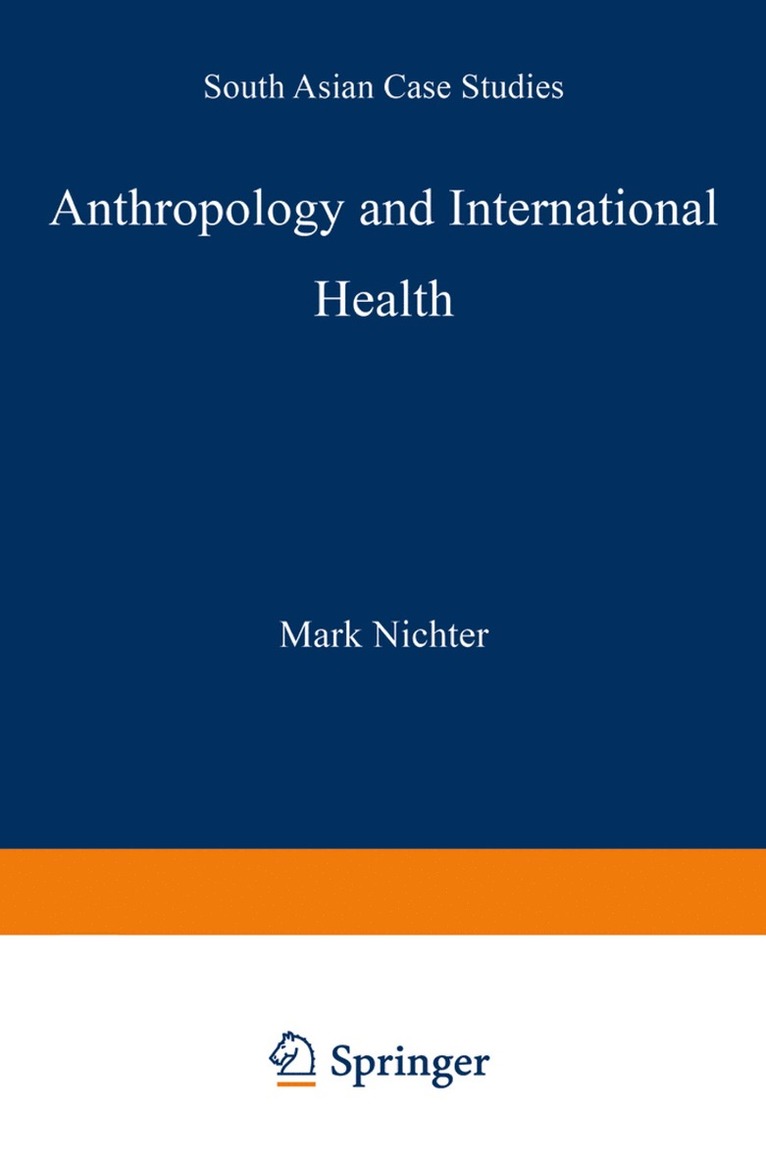 Anthropology and International Health 1