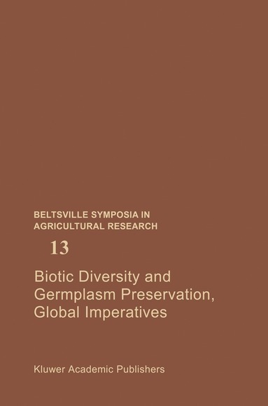 bokomslag Biotic Diversity and Germplasm Preservation, Global Imperatives