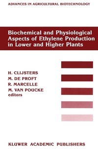 bokomslag Biochemical and Physiological Aspects of Ethylene Production in Lower and Higher Plants