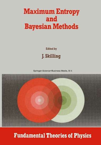 bokomslag Maximum Entropy and Bayesian Methods