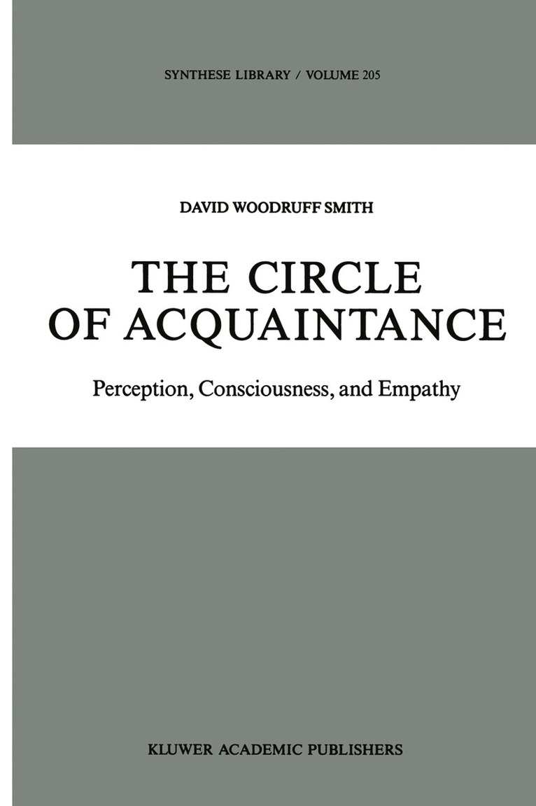 D.W Smith, D. W. Smith - Circle of Acquaintance, Inbunden