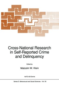 bokomslag Cross-National Research in Self-Reported Crime and Delinquency