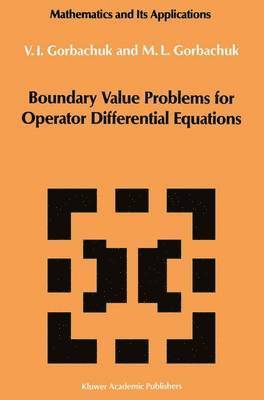 Boundary Value Problems for Operator Differential Equations 1
