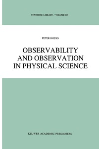 bokomslag Observability and Observation in Physical Science