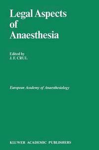 bokomslag Legal Aspects of Anaesthesia