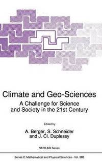 bokomslag Climate and Geo-Sciences