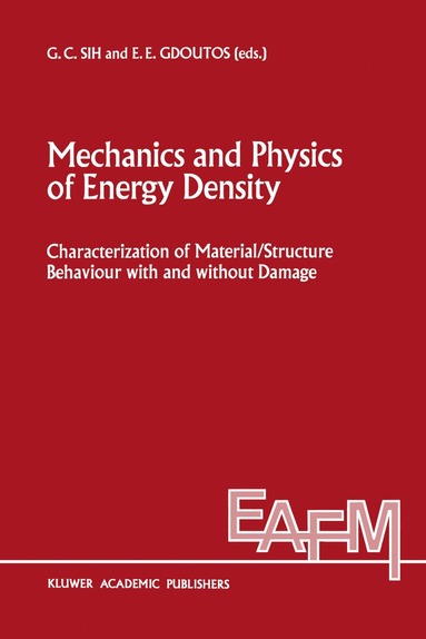 bokomslag Mechanics and Physics of Energy Density