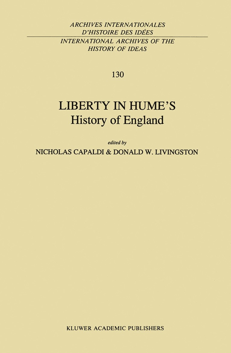 Liberty in Humes History of England 1