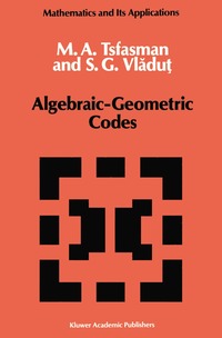 bokomslag Algebraic-Geometric Codes