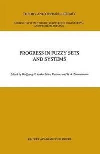 bokomslag Progress in Fuzzy Sets and Systems