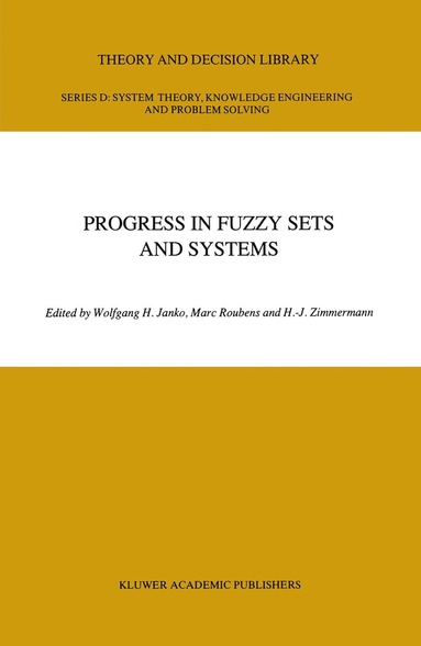 bokomslag Progress in Fuzzy Sets and Systems