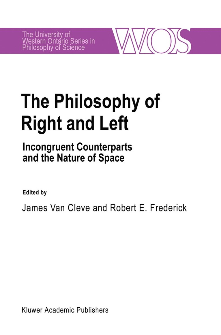 J. van Cleve, R.E Frederick, J. Van Cleve, R. E. Frederick - Philosophy Of Right And Left, Inbunden