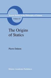 bokomslag The Origins of Statics