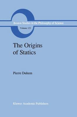 The Origins of Statics 1