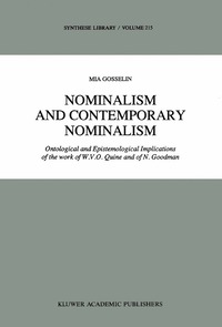 bokomslag Nominalism and Contemporary Nominalism