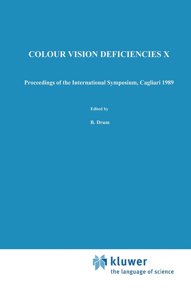 bokomslag Colour Vision Deficiencies X