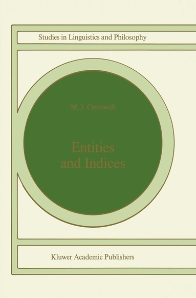 bokomslag Entities and Indices