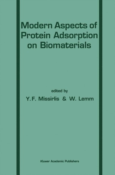 bokomslag Modern Aspects of Protein Adsorption on Biomaterials