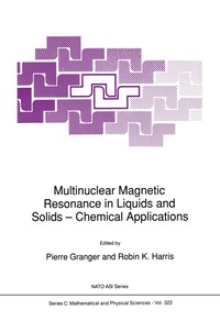 bokomslag Multinuclear Magnetic Resonance in Liquids and Solids  Chemical Applications