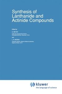 bokomslag Synthesis of Lanthanide and Actinide Compounds