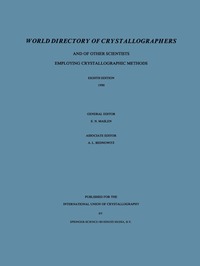 bokomslag World Directory of Crystallographers