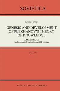 bokomslag Genesis and Development of Plekhanovs Theory of Knowledge