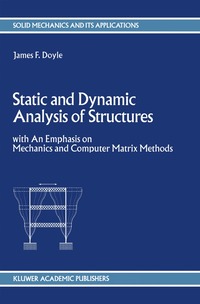 bokomslag Static and Dynamic Analysis of Structures