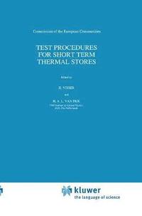 bokomslag Test Procedures for Short Term Thermal Stores