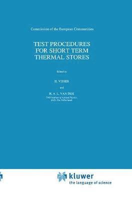 Test Procedures for Short Term Thermal Stores