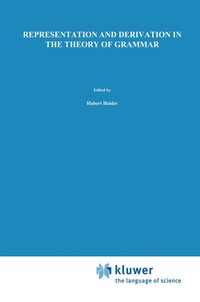 bokomslag Representation and Derivation in the Theory of Grammar