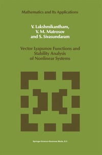 bokomslag Vector Lyapunov Functions and Stability Analysis of Nonlinear Systems