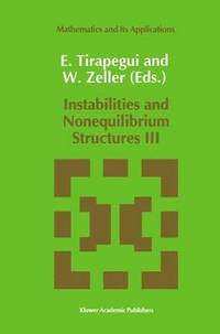 bokomslag Instabilities and Nonequilibrium Structures III