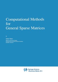 bokomslag Computational Methods for General Sparse Matrices