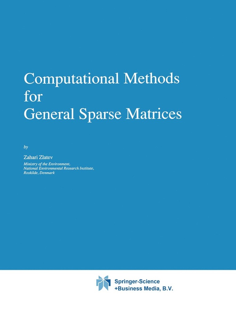 Computational Methods for General Sparse Matrices 1