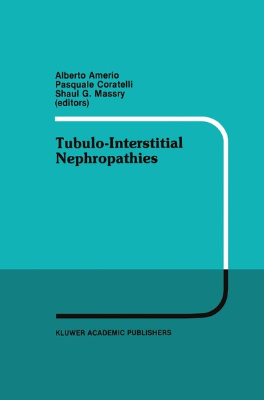 Alberto Amerio, Pasquale Coratelli, Guy G. Massry, MD - Tubulo-Interstitial Nephropathies, Inbunden