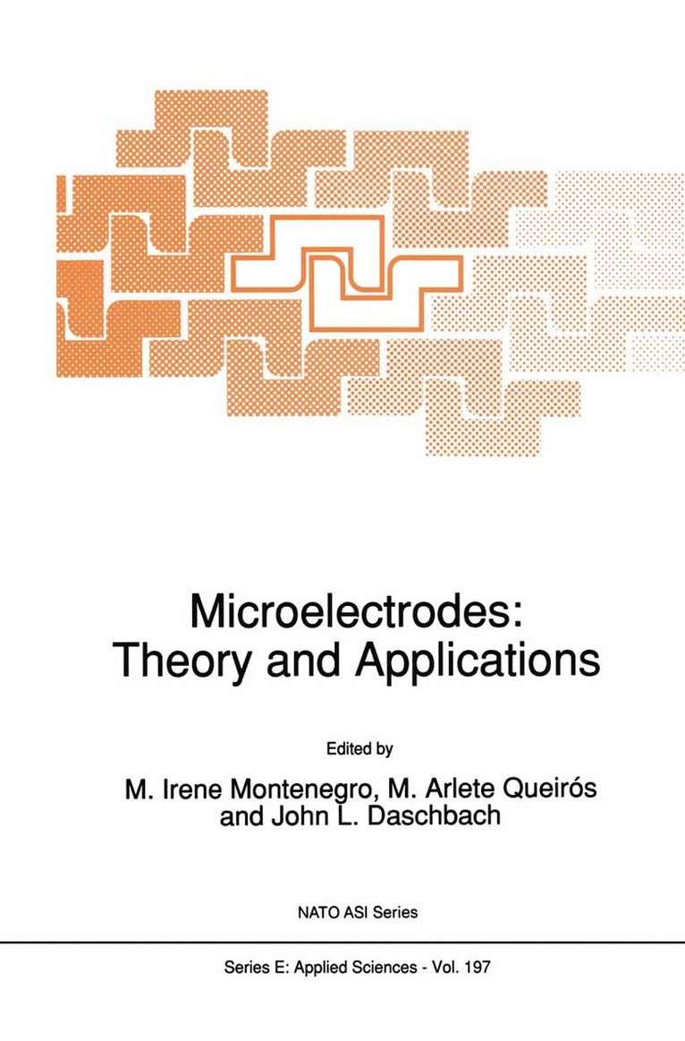 I. Montenegro, M. Arlete Queirós, John L. Daschbach, Irene Montenegro - Microelectrodes: Theory and Applications, Inbunden