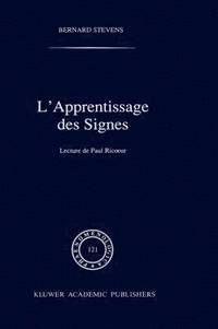 bokomslag L'apprentissage des signes