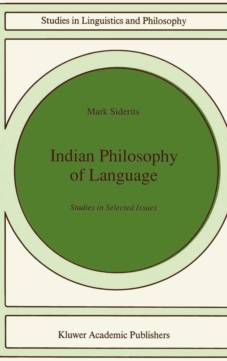 Indian Philosophy of Language 1