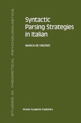 Syntactic Parsing Strategies in Italian