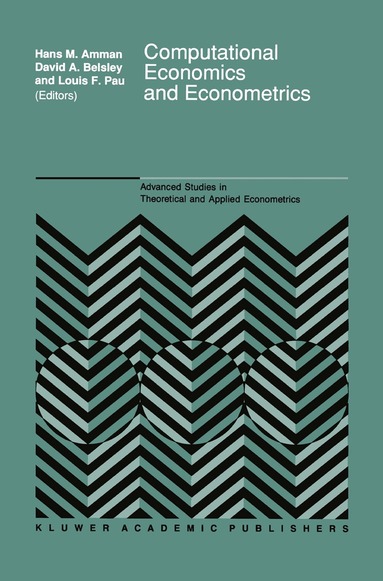 H. Amman, D.A. Belsley, L.F Pau - Computational Economics and Econometrics, Inbunden