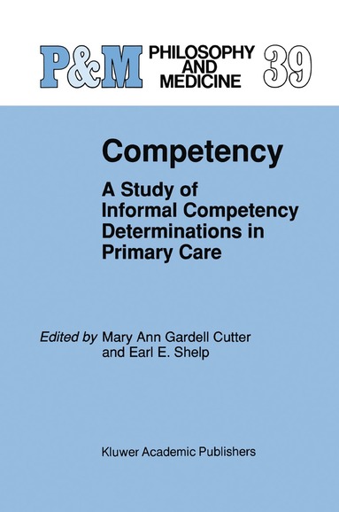 Mary Ann Gardell Cutter, E.E. Shelp - Competency, Inbunden