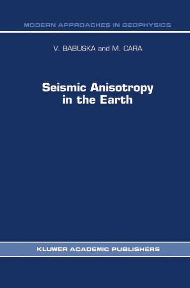 bokomslag Seismic Anisotropy in the Earth